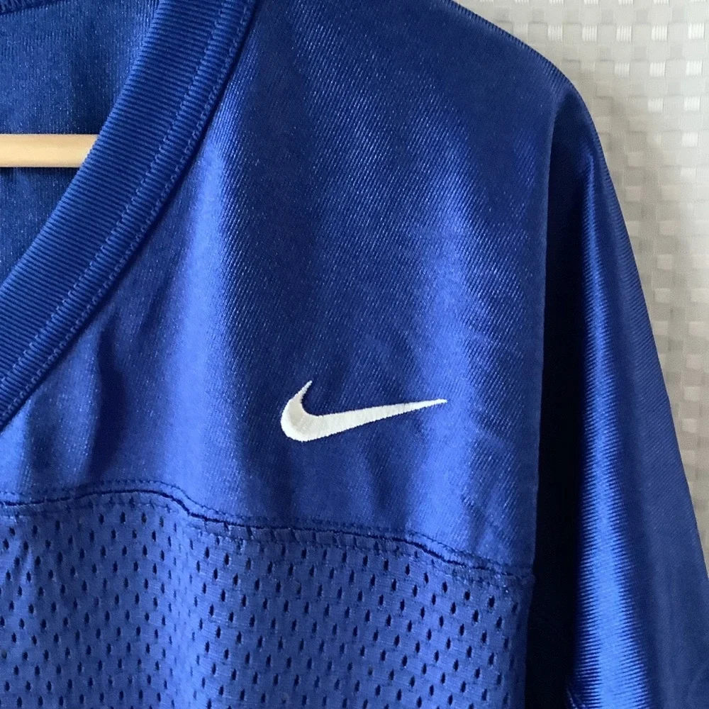Nike Mens Blue Football Core Practice Jersey Team SZ XXL